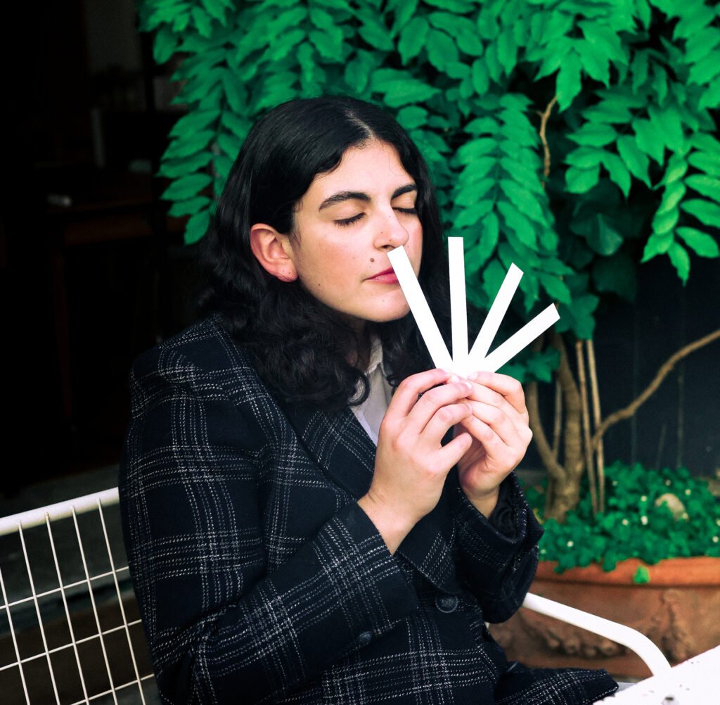 Dégustation olfactive en extérieur – Création de fragrances chez Indifair